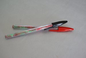 stylos décorés